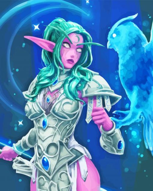 Tyrande Diamond Painting