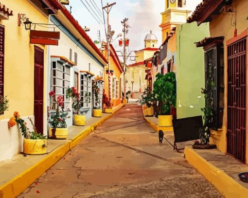 Venezuela Alleys Diamond Painting