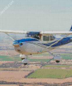 Cessna 182 Airplane Diamond Painting