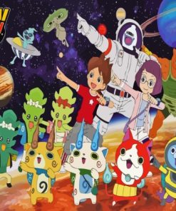 Yo Kai Watch Anime Characters Diamond Painting