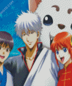 Aesthetic Gintama Diamond Painting