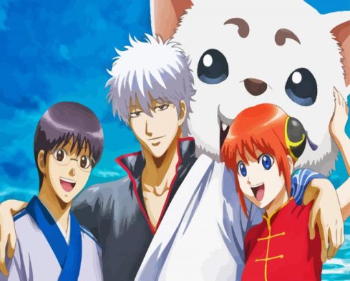 Aesthetic Gintama Diamond Painting