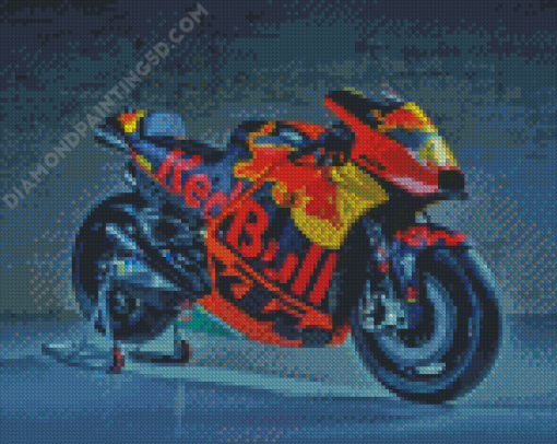 Aesthetic Moto GP Bike Diamond Painting