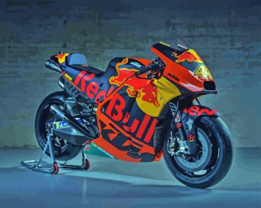 Aesthetic Moto GP Bike Diamond Painting