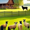 Aesthetic Animals Farm Diamond Painting