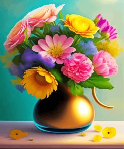 Aesthetic Flowers Diamond Painting