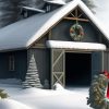 Aesthetic House In Snow Diamond Painting