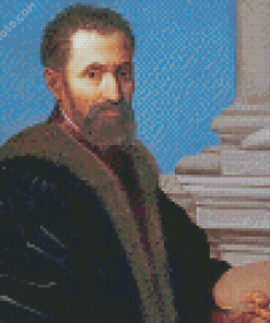 Aesthetic Michelangelo Diamond Painting