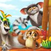 All Hail King Julien Diamond Painting