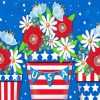 American Patriotic Plants Diamond Painting