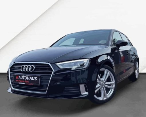 Audi A3 Black Car Diamond Painting