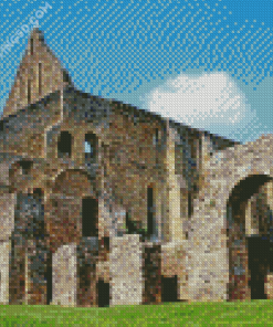 Battle Abbey Hastings Diamond Painting