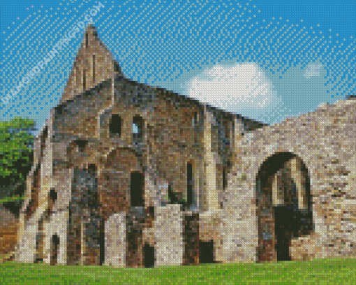 Battle Abbey Hastings Diamond Painting