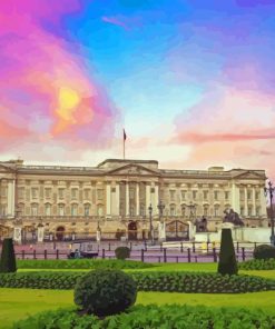 Aesthetic Buckingham Palace Diamond Painting