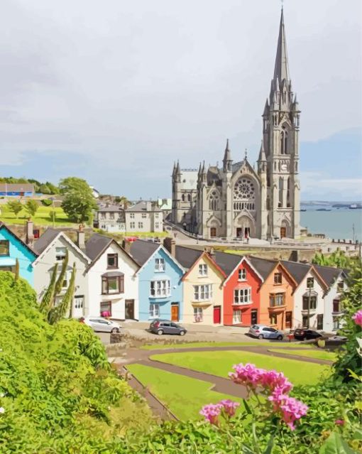 Cathedral Cobh Ireland Diamond Painting