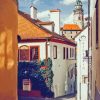 Cesky Krumlov Alleys Diamond Painting