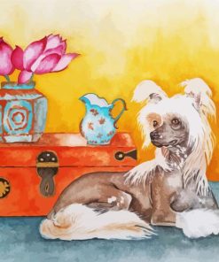 Chinese Crested Diamond Painting