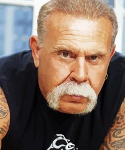 Chopper Paul Teutul Diamond Painting