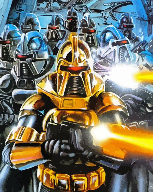 Classic Cylons Diamond Painting