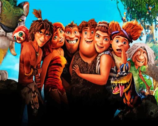 Cool The Croods Diamond Painting