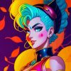 Cool Jinx Diamond Painting