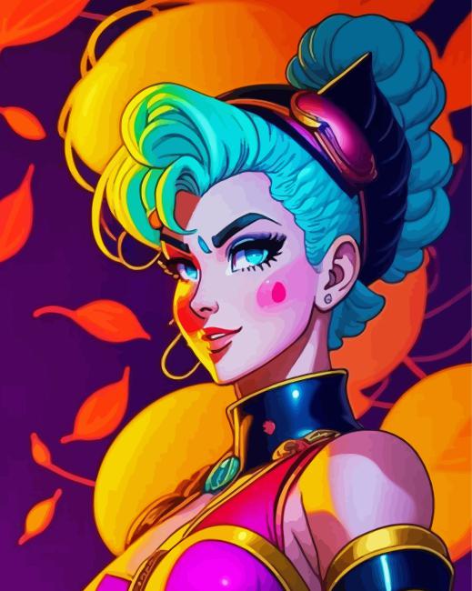 Cool Jinx Diamond Painting