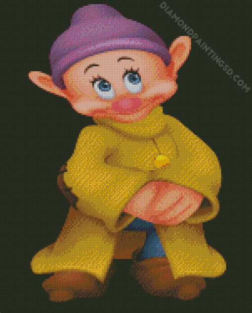 Cute Dopey Dwarf Diamond Painting