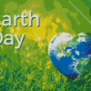 Earth Day Illustration Diamond Painting