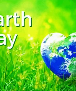 Earth Day Illustration Diamond Painting