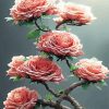 Flowers Tree Diamond Painting