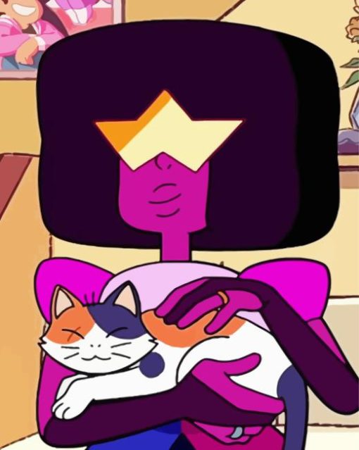 Garnet And Cat Steven Universe Diamond Painting