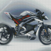 Gray Superbike Diamond Painting