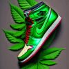 Green Jordan Diamond Painting