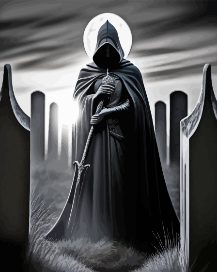 Grim Reaper Diamond Painting