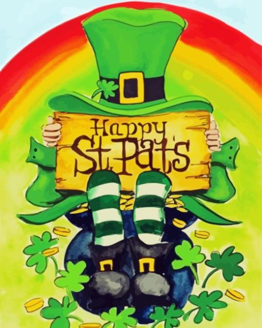 Happy Saint Pats Diamond Painting