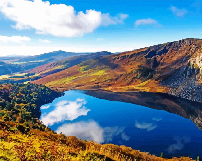 Ireland Wicklow Mountains Diamond Painting