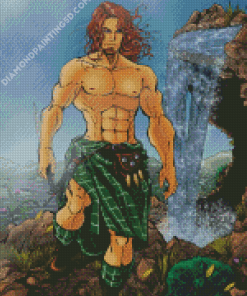 Jamie Fraser Outlander Art Diamond Painting