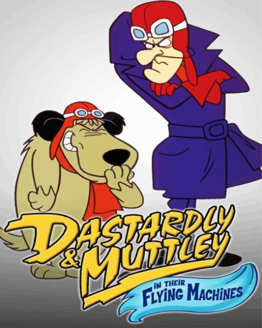 Muttley And Dastardly Diamond Painting