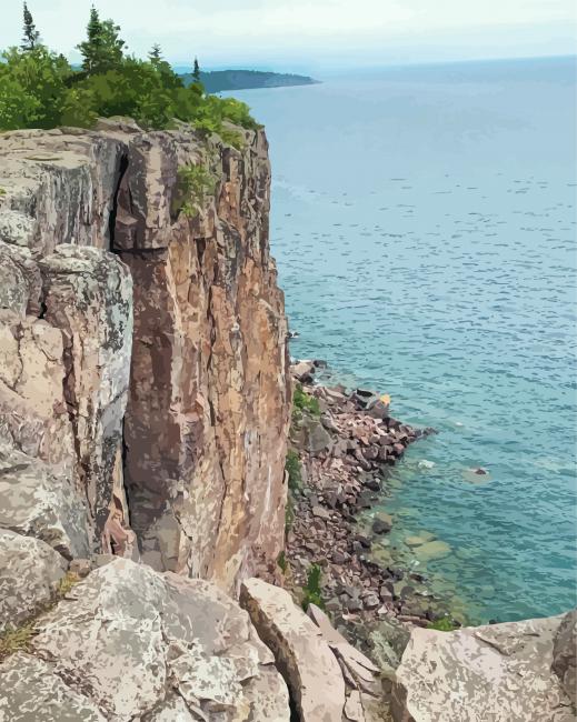 North Shore Minnesota Scenic Diamond Painting