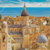 Opatija Croatia Old Town Diamond Painting