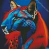 Peacock Cheetah Diamond Painting