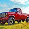 Red Powerstroke Diamond Painting