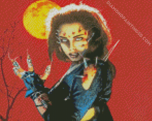 Return Of The Living Dead Poster Diamond Painting