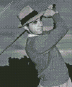 Sam Snead Golfer Diamond Painting