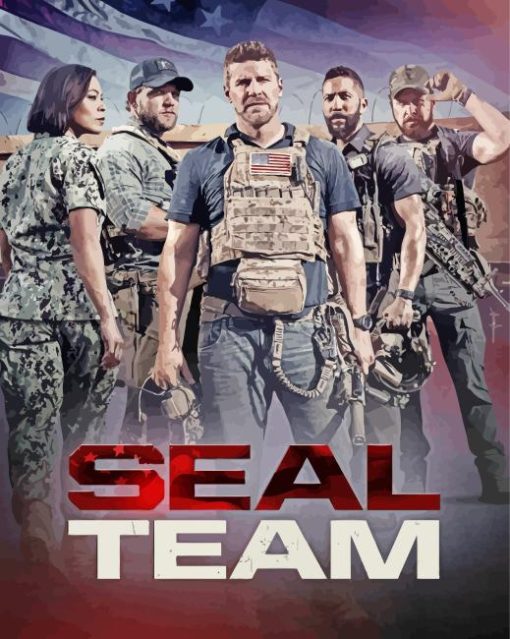 Seal Team Poster Diamond Painting