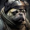 Soldier Bulldog Diamond Painting