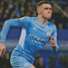 The Footballer Phil Foden Diamond Painting