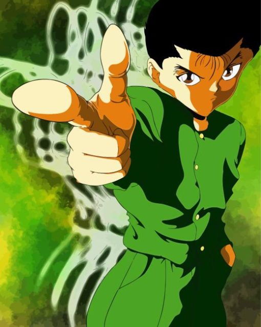 Yusuke Urameshi Anime Diamond Painting