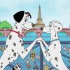 101 Dalmatians Paris Diamond Painting