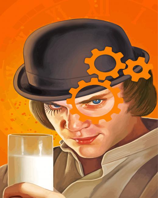 A Clockwork Orange Diamond Painting